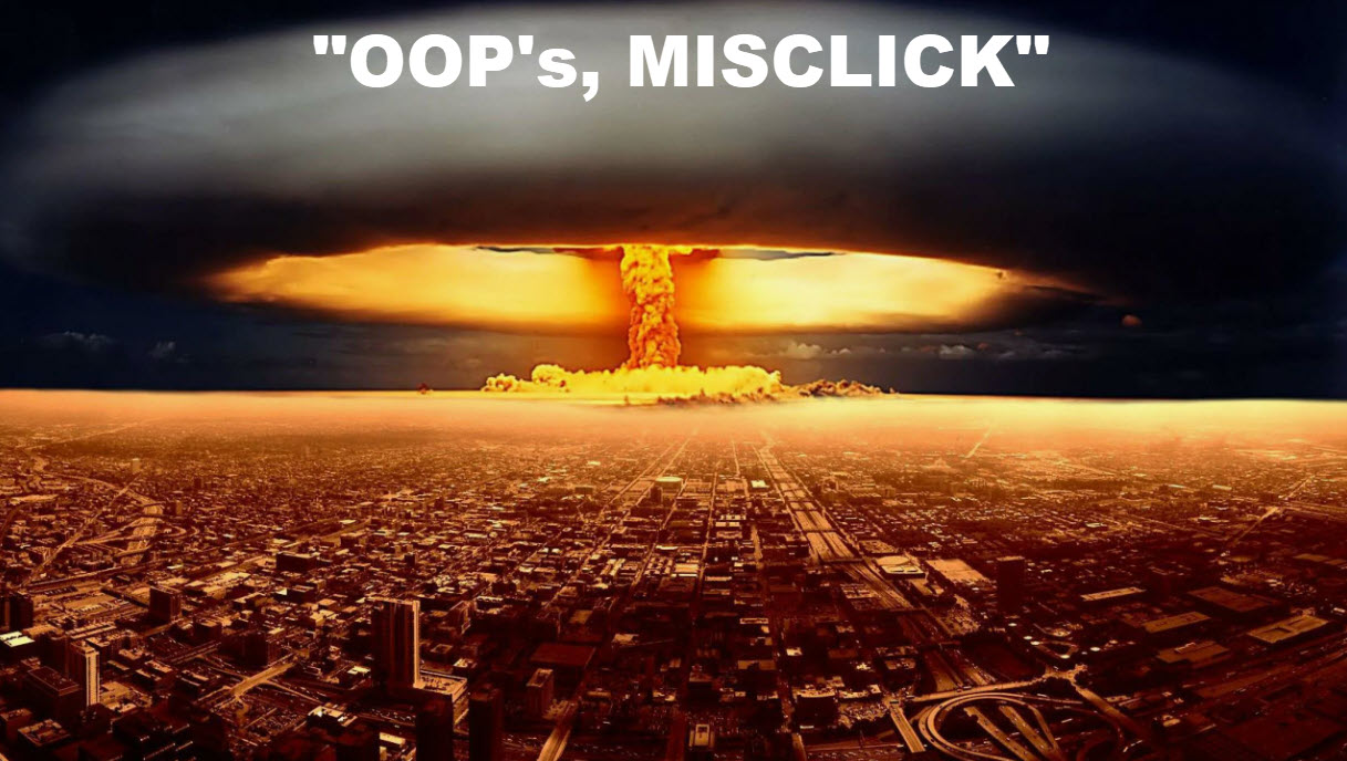 oops, misclick